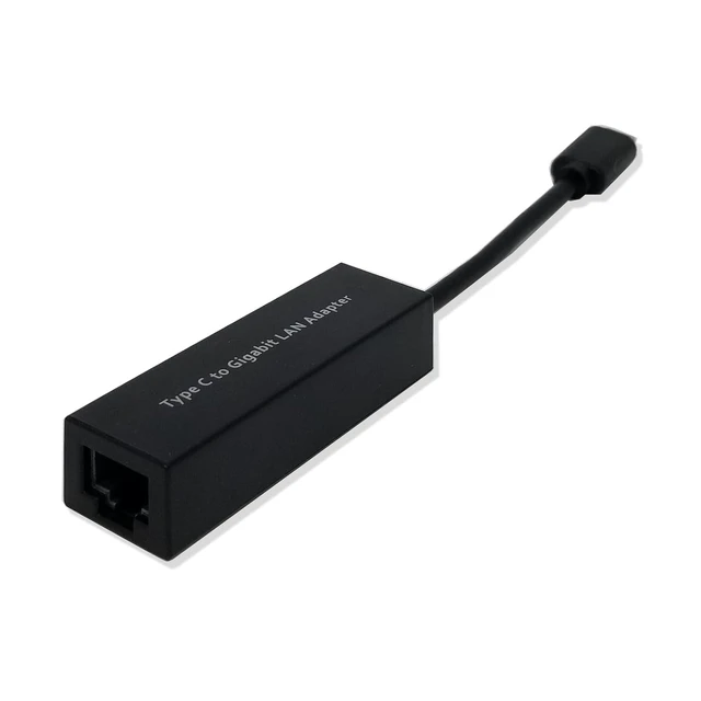 Alt view image 2 of 6 - USB-c (Type C 3.1) to rj45 Gigabit Ethernet LAN Network Adapter