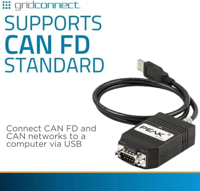 Alt view image 2 of 5 - GRIDCONNECT CAN USB FD Adapter (GC-CAN-USB-FD) - MPN: IPEH-004022