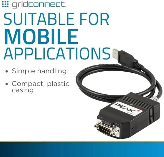 Alt view image 3 of 5 - GRIDCONNECT CAN USB FD Adapter (GC-CAN-USB-FD) - MPN: IPEH-004022