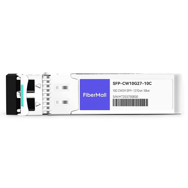 Alt view image 6 of 6 - 10G CWDM SFP+ for Cisco CWDM-SFP10G-1270-10 CWDM SFP 10 Gigabit 1270mm 10km DOM Duplex LC Single Module Transceiver Module