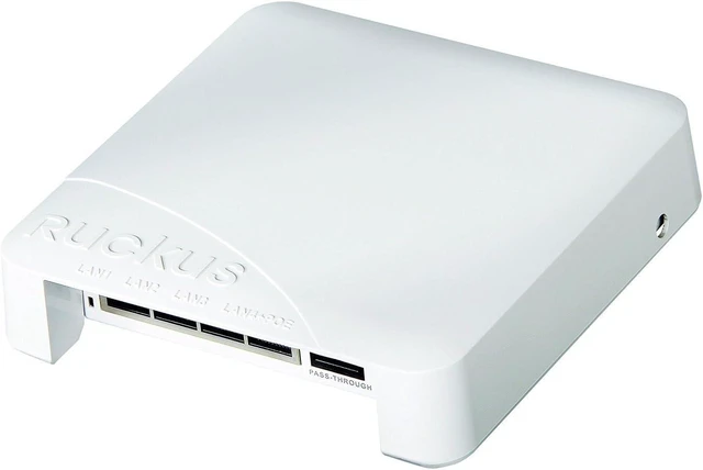 Main image of Ruckus ZoneFlex 7055 Dual-Band 802.11n Wi-Fi Wall Switch Access Point, 2x2:2, 4X 10/100 Ethernet Ports, Gigabit PoE Uplink, PoE Out, RJ-45 Pass-Through, 901-7055-US01