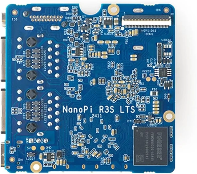 Alt view image 4 of 6 - NanoPi R3S LTS Dual-Gbps Ethernet Ports Router Rockchip RK3566 Quad-Core A55 SoC Mini PC Board Support OpenMediaVault, OpenWrt (2GB Ram No emmc Pro Mental Kit)
