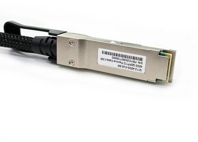 Alt view image 3 of 6 - 0.5m/1.64ft 400G QSFP112 to QSFP112 DAC Cable Compatible with NVIDIA DGX Spark & Other GB10 AI Systems, 30AWG Passive Direct Attach Copper Twinax, 400G Ethernet INFINIBAND Stacking Cable