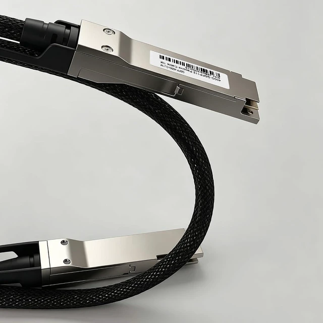 Alt view image 6 of 6 - 1m/3.28ft 400G QSFP112 to QSFP112 DAC Cable Compatible with NVIDIA DGX Spark & Other GB10 AI Systems, 30AWG Passive Direct Attach Copper Twinax, 400G Ethernet INFINIBAND Stacking Cable