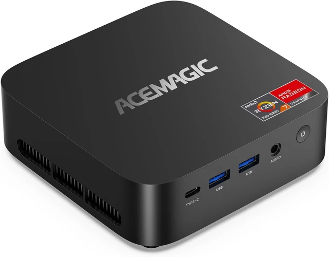 Main image of ACEMAGICIAN K1 Mini PC Ryzen 7 7730U(Upgraded 5800/5700U) 16GB DDR4 512GB SSD Mini Computers(up to 4.5Ghz), Light Gaming PC Desktop 4K Triple Display Mini Desktop Bluetooth/WiFi6/Office