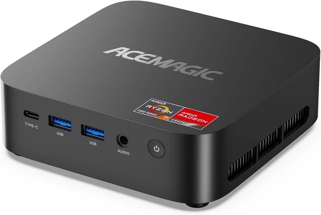 Main image of ACEMAGICIAN Kron Mini K1 AMD Mini PC Ryzen 7730U, Mini Gaming PC 16GB DDR4 1TB SSD, Mini Computers Micro Desktop PC Support 4K Triple Display/WiFi6/BT5.2 for Gaming/Office/Home