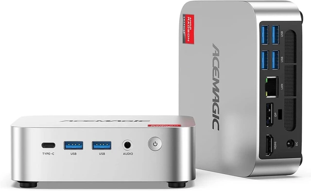 Main image of ACEMAGIC M1 Gaming Mini PC Ryzen 7 7736U 24GB 512GB SSD Wind11 Pro 4.7 GHz