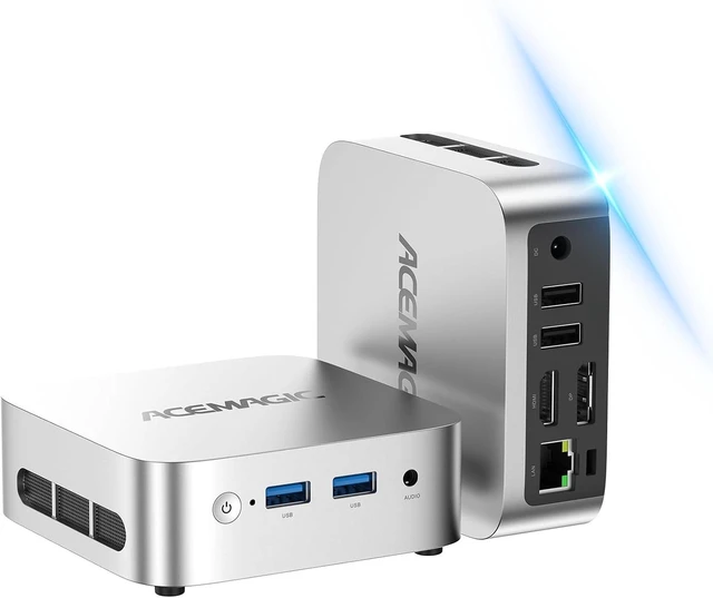 Main image of ACEMAGIC Mini PC Ryzen 5 3500U 16GB RAM 256GB SSD Dual 4K