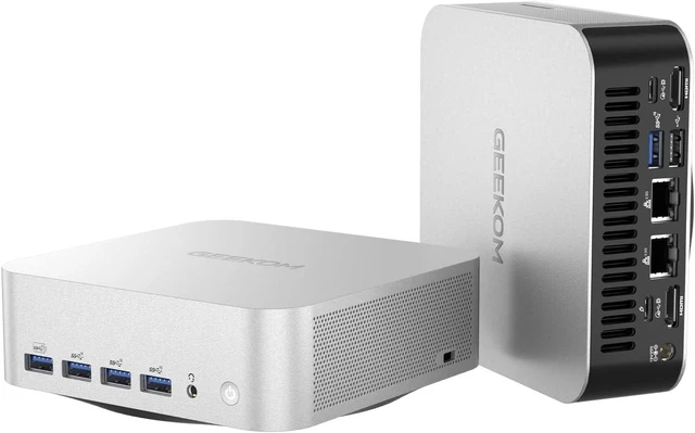 Alt view image 4 of 7 - GEEKOM A8 Max Gaming Mini PC Ryzen 7 8745HS,16GB DDR5|1TB SSD(Expandable)