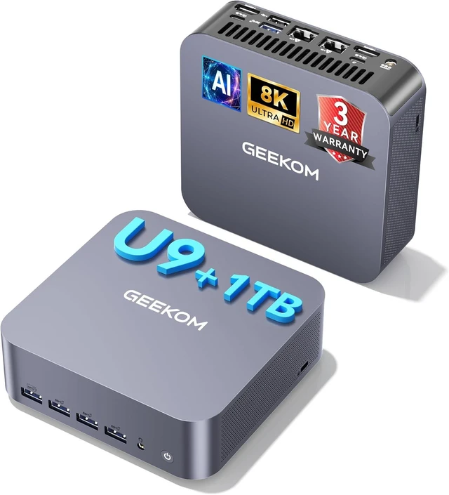 Main image of GEEKOM GT13 MAX Professional AI Mini PC,Intel Ultra9 185H|16GB DDR5 1TB SSD