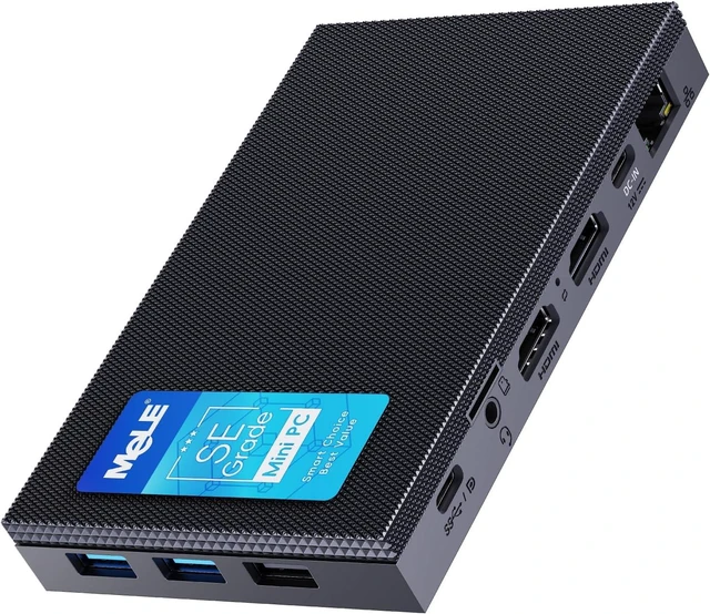 Main image of MeLE SE Grade Quieter 4C Fanless Mini PC N150 (up to 3.6GHz) 16GB 512GB