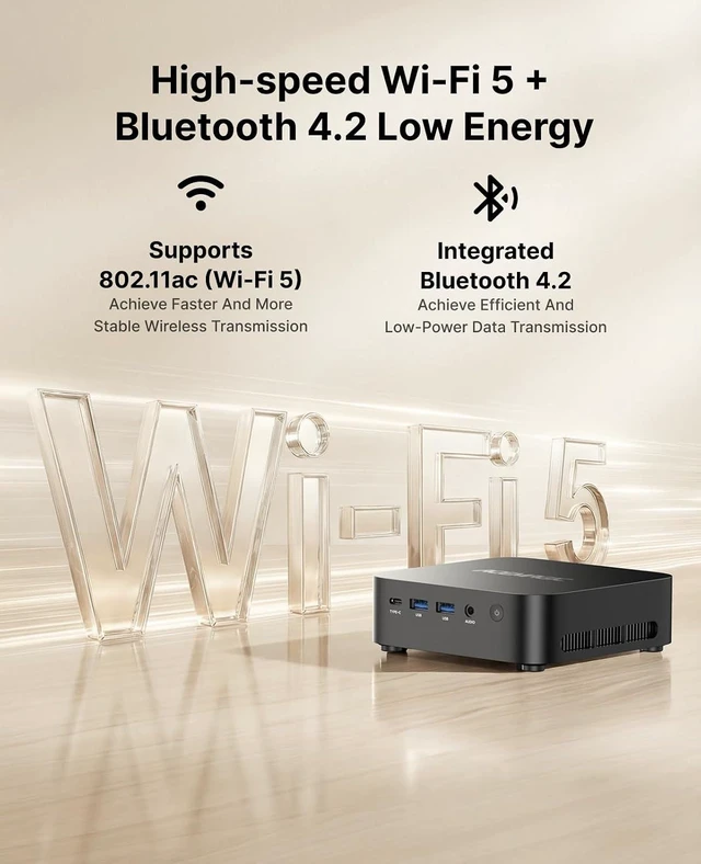 Alt view image 7 of 7 - ACEMAGIC K1 Mini PC, AMD Ryzen 7330U Pro(Up to 4.3GHz), 16GB RAM 256GB SSD