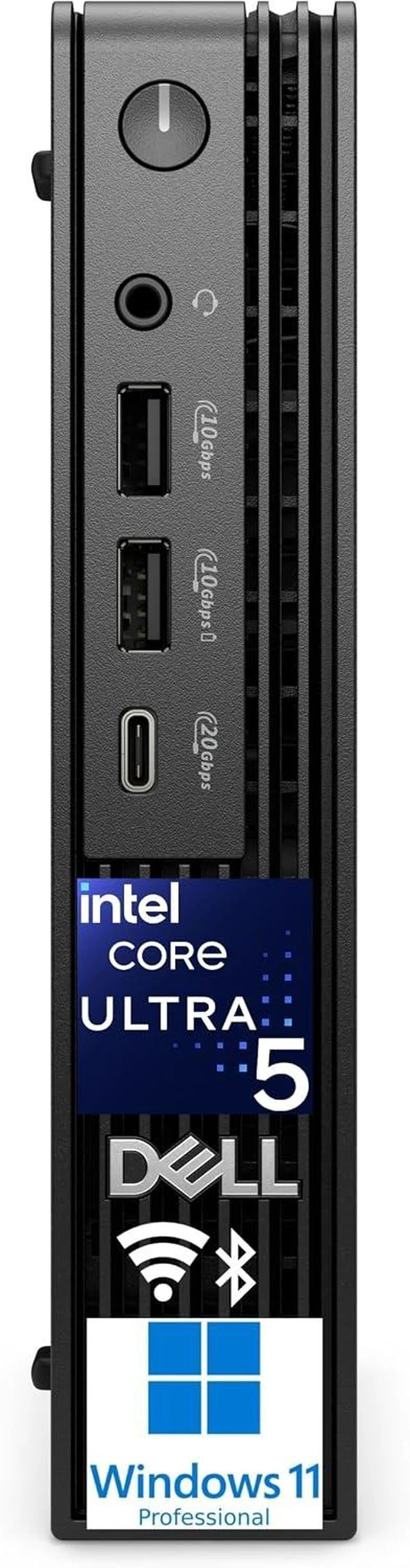 Main image of Dell Pro Micro Plus Mini PC, Intel Ultra 5 235T, 16GB DDR5 512GB SSD