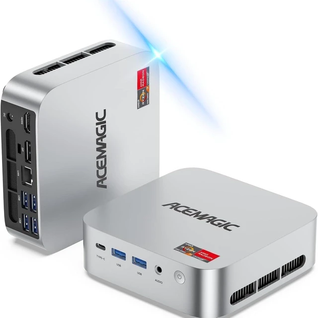 Main image of ACEMAGIC M1 Gaming Mini PC, Ryzen 7 7735HS, Radeon 680M, 24GB, 1TB SSD