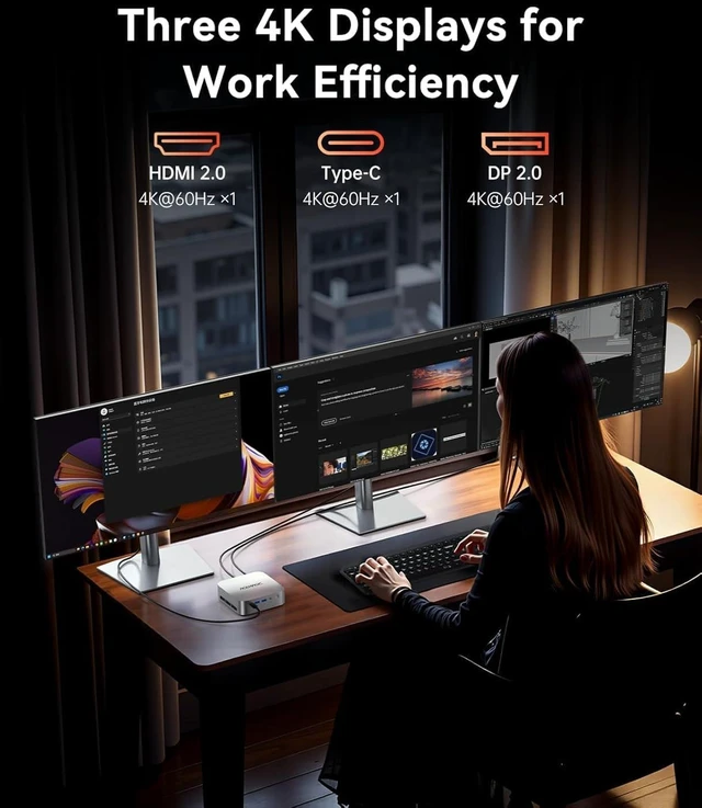 Alt view image 6 of 7 - ACEMAGIC M1 Gaming Mini PC, Ryzen 7 7735HS, Radeon 680M, 24GB, 1TB SSD
