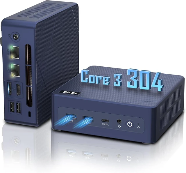 Main image of wo-we Wildcat Lake AI Mini PC Intel Core 3 304 6400MHZ LPDDR5, AI 24 TOPS