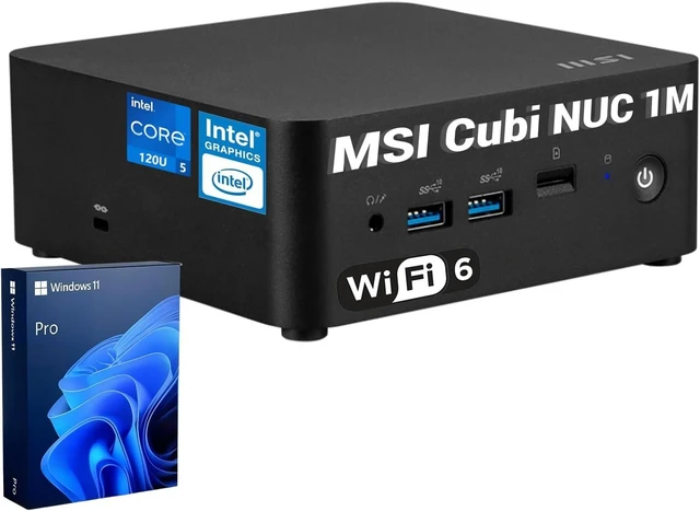 Main image of MSI Cubi NUC Intel Core 5 120U Business MFF Desktop, 16GB DDR5 | 512GB SSD