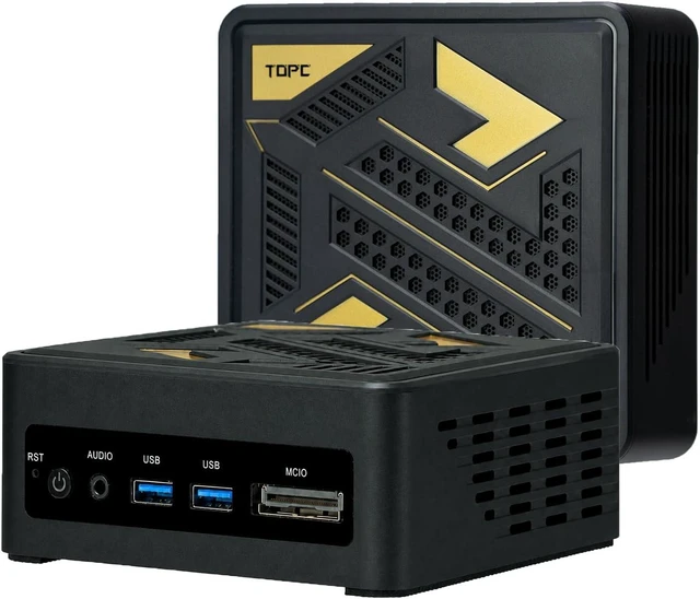 Main image of TOPCtec TA1 AI Mini PC, AMD Ryzen AI 9 365(10-Core 20-Thread,Up to 5.0GHz)