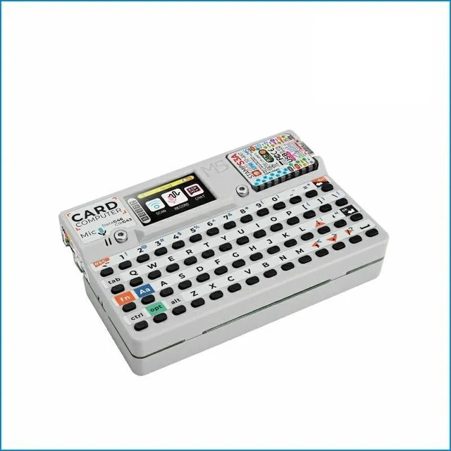 Main image of M5Stack Official Cardputer Kit with M5StampS3 - Pocket Computer Development Kit - ESP32-S3, 56-key keyboard & a 1.14"" screen, Compact, Grey