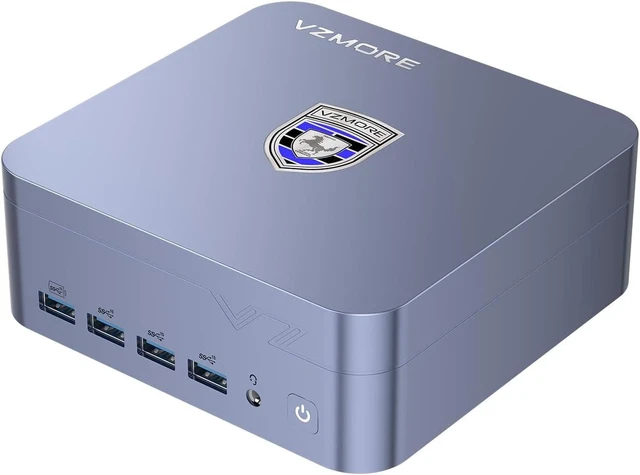 Alt view image 7 of 7 - iX5 Max Mini PC, Intel Core Ultra 5 125U, 32GB LPDDR5, 1TB SSD