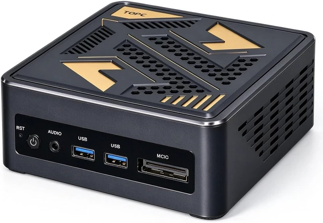 Main image of TOPCtec TA1 Mini PC,AMD Ryzen AI 9 HX 370 CPU,32GB RAM 1TB SSD,Up to 5.1GHz