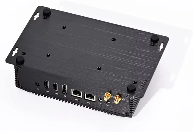 Alt view image 5 of 7 - Fanless Mini PC N95 Processor 4C/4T 8GB DDR4 RAM 512GB NVMe SSD
