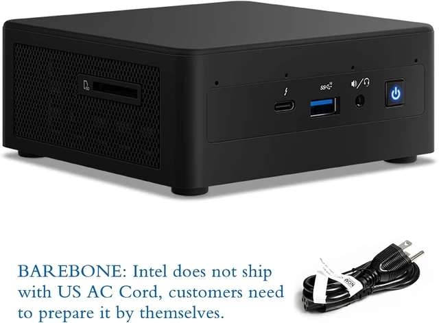 Alt view image 2 of 3 - Geekplus NUC 11 NUC11PAHi3 Desktop Mainsteam Kit, BareboneCore i3-1115G4 2-Core, 3.0 GHz4.1 GHz Turbo28W UHD Graphics, No RAM, No SSD, NO OS, NO AC Cord, Add't Components Needed.
