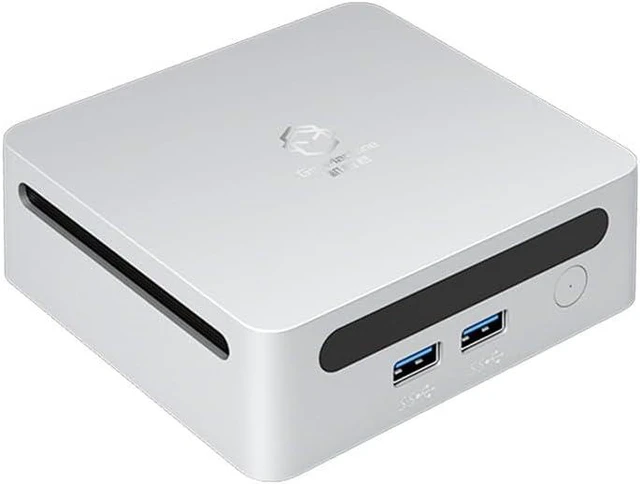Main image of Mini PC, Gaming Desktop Computer with AMD Ryzen 5 5500U, 6C/12T, 16G DDR4+512GB M.2 NVMe SSD, 1000Mbps, WiFi 6, BT 5.2, Dual HDMI, Type-C, Win11 Pro (4700U)