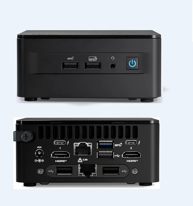 Main image of NUC 13 Pro NUC13ANHi70L Dual LAN Mini PC Desktop Computer/HTPC Core i5-1340P,Iris X Graphics,Thunderbolt4, WiFi 6E, Bluetooth 5.3,Compact Design (8G RAM+512G SSD)