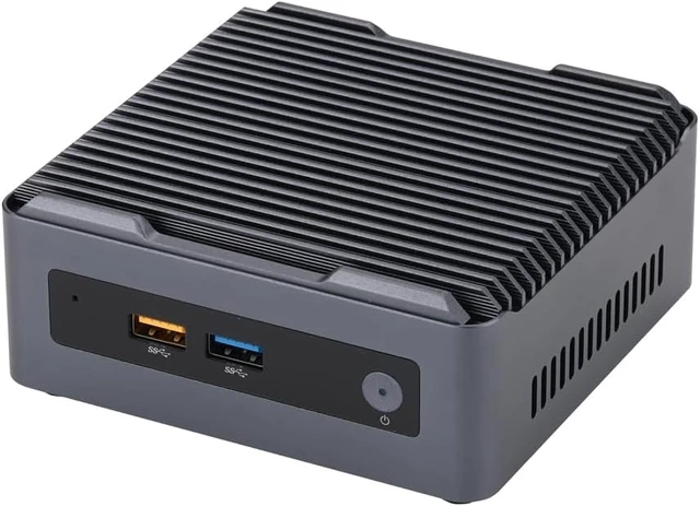 Alt view image 2 of 7 - Qotom Fanless Mini PC J5005 2X HD 2.0 Intel NUC7JYB Board Barebone