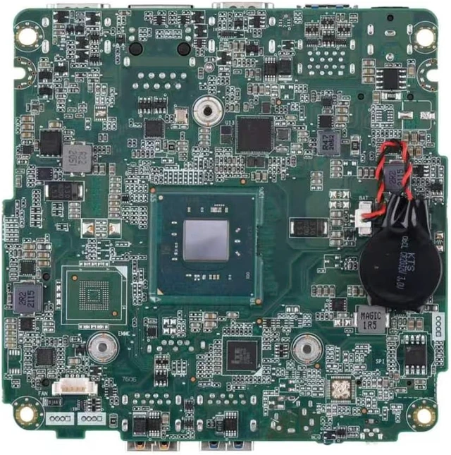 Alt view image 7 of 7 - Micro Firewall Appliance/Mini PC, 2*DDR4 /J5005 4 Core Processor, Mini Computer 16G RAM 256G SSD,Desktop Computer 4K 2HD,USB3.0,WiFi/Win10/Linux,Realtek Gigabit Ethernet Card for Home Office, Business