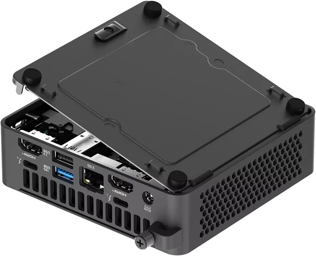 Alt view image 6 of 7 - NUC 15 Pro NUC15CRKI3 Mini PC with Intel Core 3 100U CPU