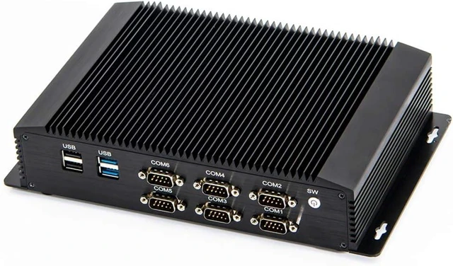 Alt view image 4 of 6 - NUC i7 CPU Desktop PC with 8GB RAM 512GB SSD, HD Graphics, 6xCOM, 4xUSB 3.0, 4xUSB 2.0, 2xLAN, GPIO, LPT, HD, VGA