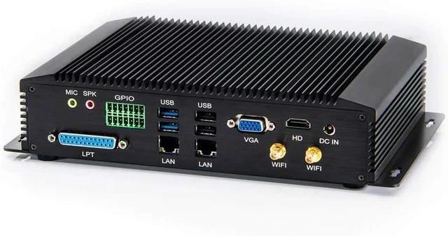 Main image of NUC i7 CPU Desktop PC with 8GB RAM 512GB SSD, HD Graphics, 6xCOM, 4xUSB 3.0, 4xUSB 2.0, 2xLAN, GPIO, LPT, HD, VGA