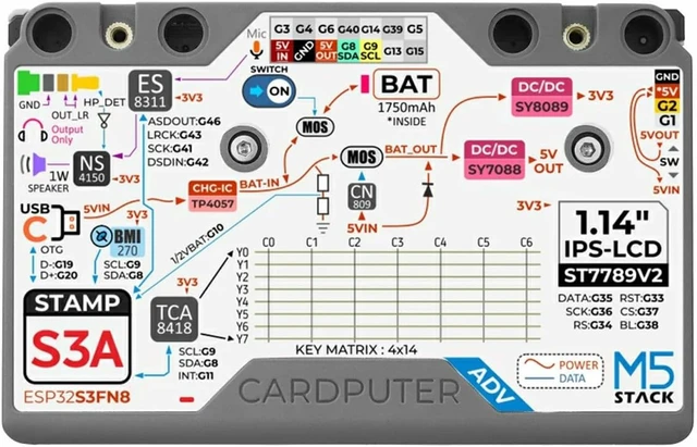 Alt view image 4 of 7 - Interactive Miniature Computer with 56 Keys Programmable Option