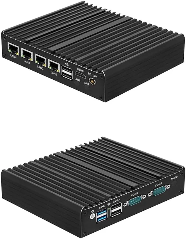 Alt view image 2 of 5 - Industrial Mini PC,8-PCB Fanless Mini PC Quad Core J4125,4*i226 2.5G LAN,DDR4/2*COM RS232(Support RS485)/HD/USB3.0, Mini Desktop Computer Support Dual Band WiFi for Home Office,NO RAM NO SSD