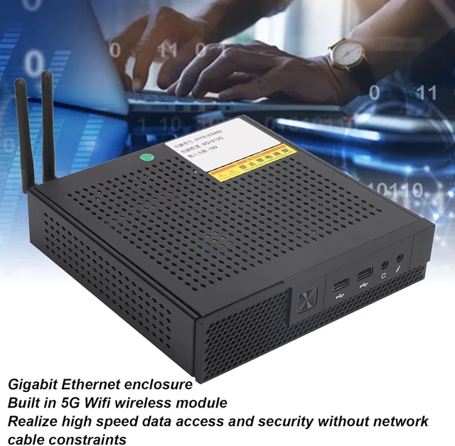 Alt view image 3 of 7 - Micro Desktop Computer,2.4G 5G DDR4 Mini PC,Professional Built in Industrial Control Small (for I56 Gen, 8G 512G, 5GWIFI US Plug)