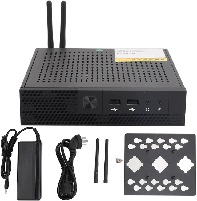 Alt view image 7 of 7 - Micro Desktop Computer,2.4G 5G DDR4 Mini PC,Professional Built in Industrial Control Small (for I56 Gen, 8G 512G, 5GWIFI US Plug)