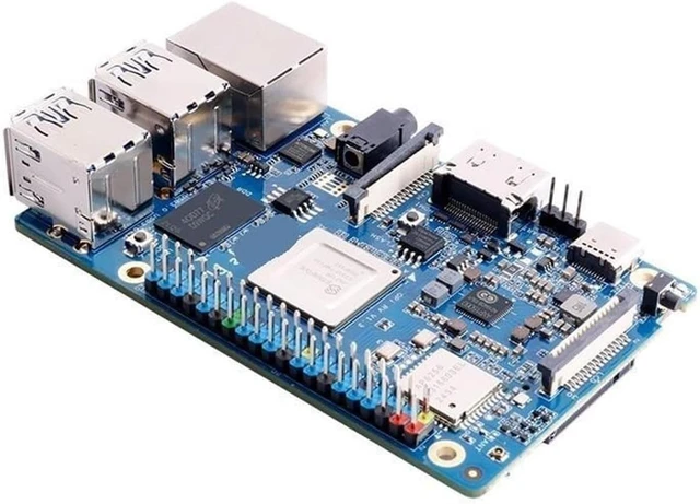 Alt view image 2 of 3 - RISC-V 8 Core SBC Mini PC 2Tops AI Dual Ethernet