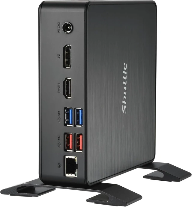 Main image of Shuttle Computer - NC40U XPC Nano NC40U Barebone System - Intel Celeron 7305 1.10 GHz Penta-core (5 Core) -