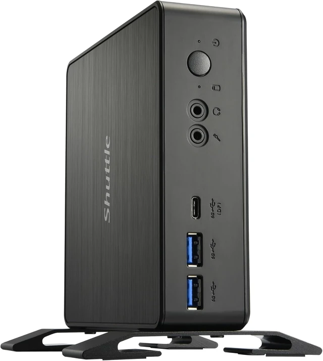 Alt view image 4 of 4 - Shuttle Computer - NC40U XPC Nano NC40U Barebone System - Intel Celeron 7305 1.10 GHz Penta-core (5 Core) -