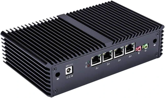 Alt view image 3 of 7 - Firewall Hardware Mini PC Kettop Mi4300YL i5-4210Y(8GB ram,128GB SSD) 4 x I210/I211 LAN Ports