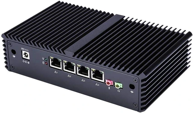 Alt view image 5 of 7 - Firewall Hardware Mini PC Kettop Mi4300YL i5-4210Y(8GB ram,128GB SSD) 4 x I210/I211 LAN Ports