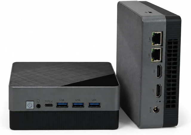 Main image of Mini PC Core 4030U, 8GB DDR3 128GB M.2 SSD, Dual HDMI 2K, WiFi 5 BT 4.2, Low Power Consumption Small Desktop Computer for Home/Office/Business