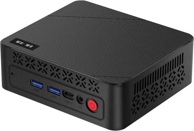 Main image of wo-we P6 Mini Gaming PC AMD Ryzen 5 3550H4C/8T,Up to 3.7GHz,16GB DDR4 RAM 512GB M.2 2280 SSD, Mini Desktop Computers Support Dual 4K, WiFi5 BT5.0 Ethernet HTPC for Business, Education, Home