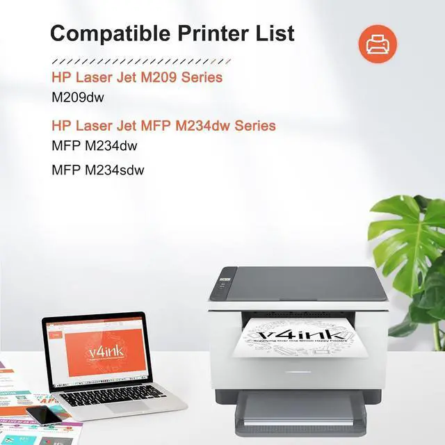 Alt view image 2 of 5 - 134X Toner Cartridge MFP M234dw Printer Toner Replacement for HP 134X W1340X 134A High Yield Black Toner for HP LaserJet M209 M209dw,MFP M234dw M234sdw M234sdn Printer(with Chip,2 Black