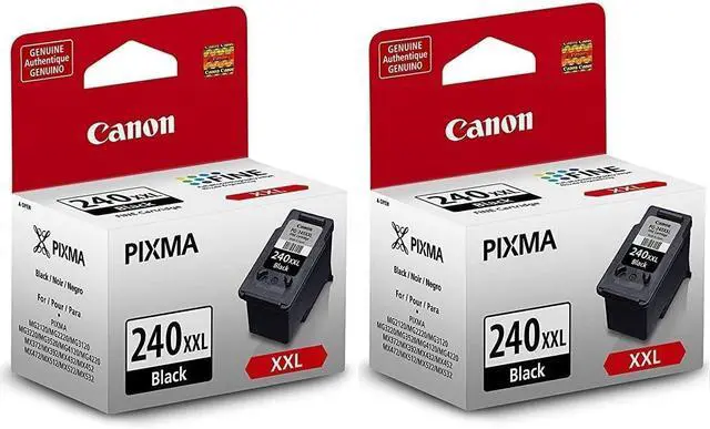 Main image of 2 X Canon PG-240XXL Office Products FINE Cartridge Ink