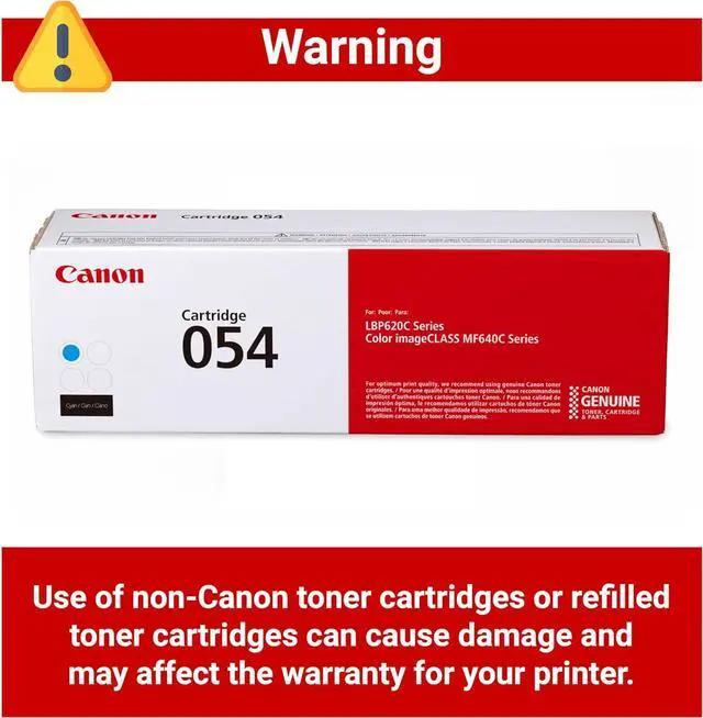 Alt view image 4 of 6 - Canon Cartridge 054 Cyan, Standard Toner