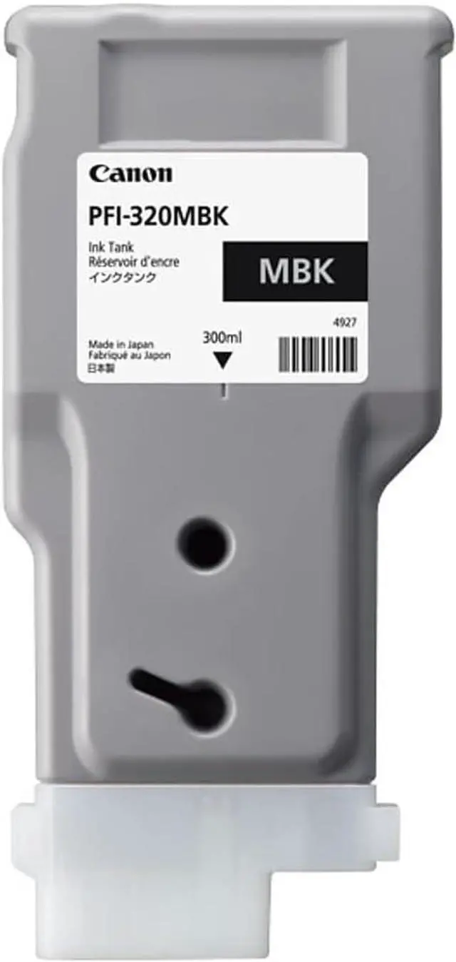 Main image of Canon PFI-320MBK (2889C001AA) Matte High Yield Ink Cartridge (Black) in Retail Packaging