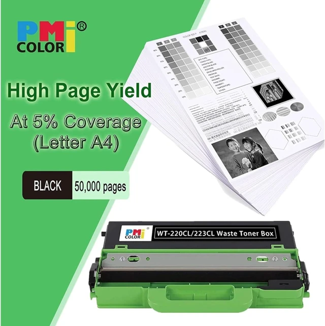 Alt view image 2 of 4 - Brother Genuine WT220CL Waste Toner Box, WT220